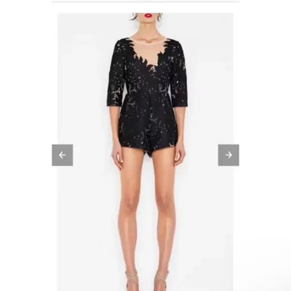 Alice McCall Women's Black Playsuit romper - Picture 1 of 7